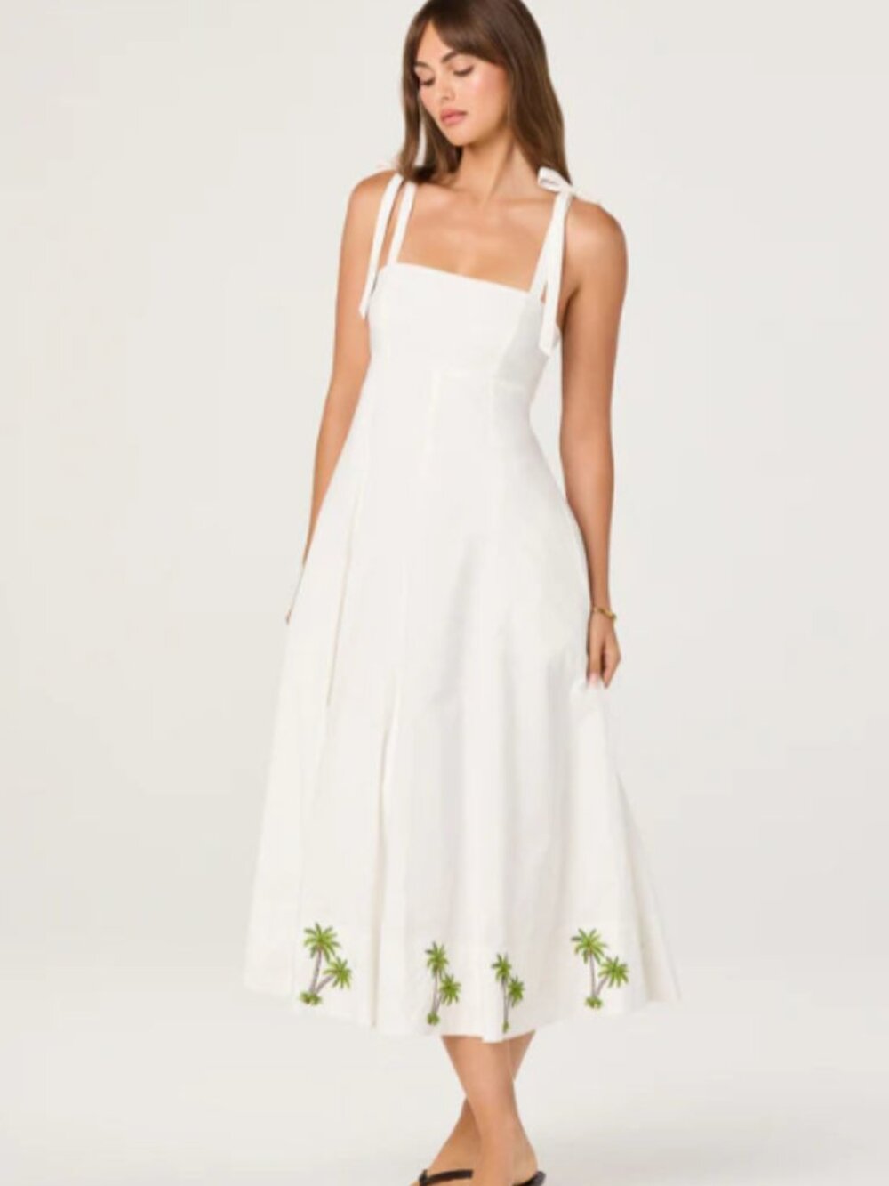 ASTR Shiann Embroidered Midi Dress - Picture 2 of 5